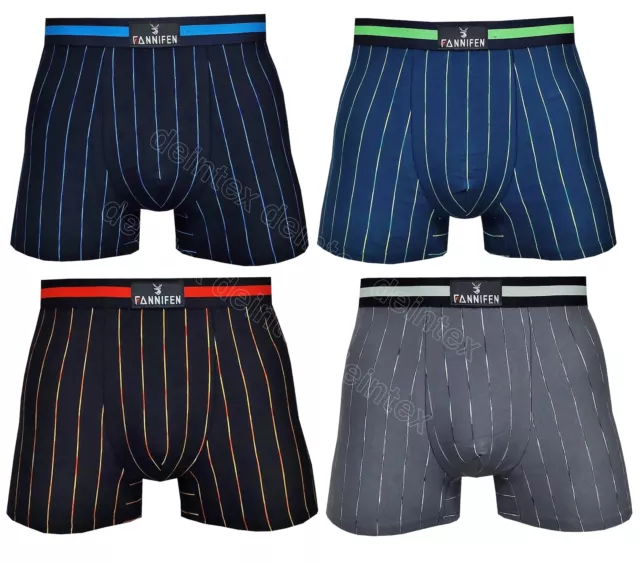 2-10 Herren Boxershorts Unterhose Pants Unterwäsche Shorts Baumwolle M-3XL 07