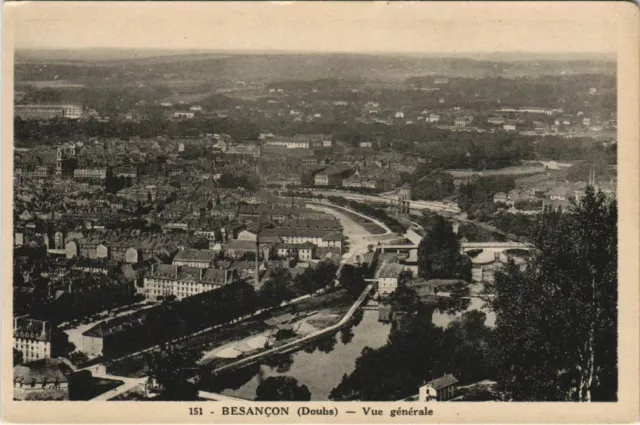 CPA Besancon vue generale FRANCE (1098613)