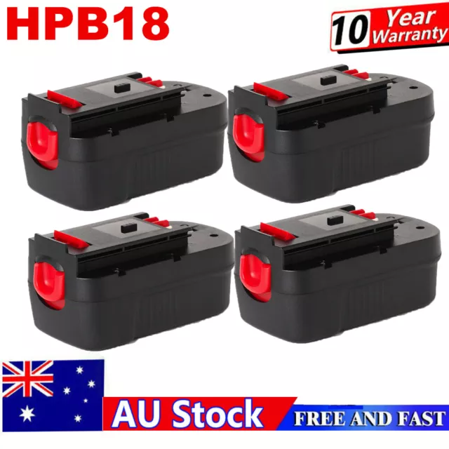 HPB18-OPE 18V 3.6Ah Replacement Battery Compatible with Black and Decker  18V Battery Ni-Mh Slide HPB18 244760-00 FSB18 A1718 FS18FL Firestorm  Cordless