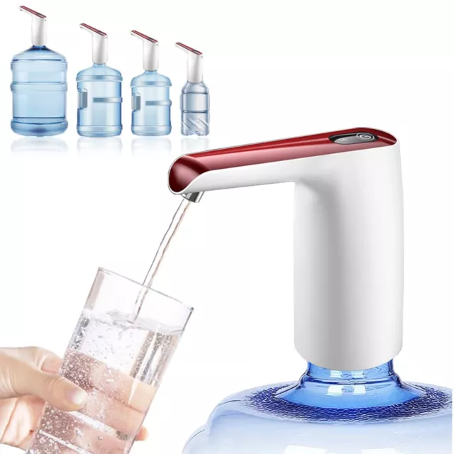 Wasserspender Wasserflaschen Pumpe Automatisch Trinkwasserpumpe USB Dispenser DE