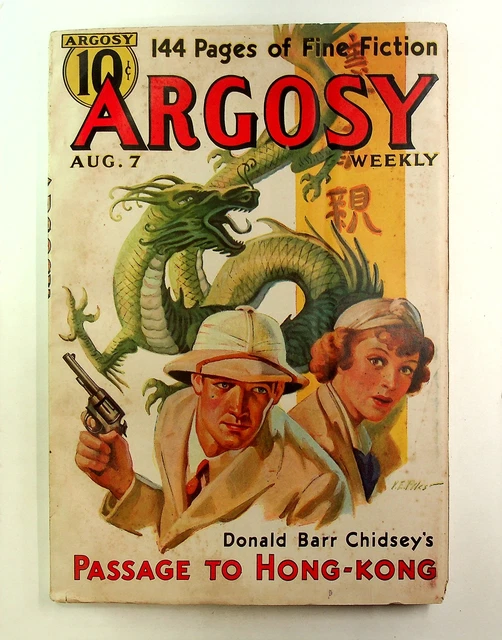 Argosy Part 4: Argosy Weekly Aug 7 1937 GD/VG 3.0