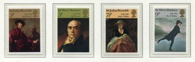 S2631) UK Great Britain 1973 MNH Paintings 4v