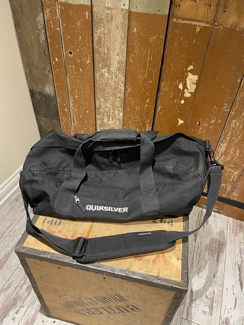 QUICKSILVER HOLDALL DUFFLE Bag Work Gym Travel Shoulder Strap Logo