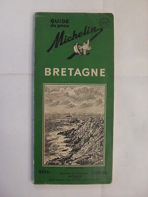 Aavv - Guide Du Pneu Michelin Bretagne - Ed.michelin - 1952-1953