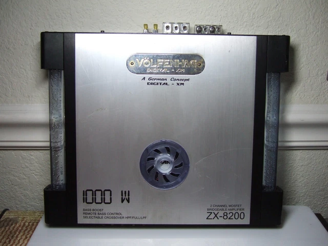 volfenhag ZX 8200 Amplifiers user reviews : 3.9 out of 5 - 1