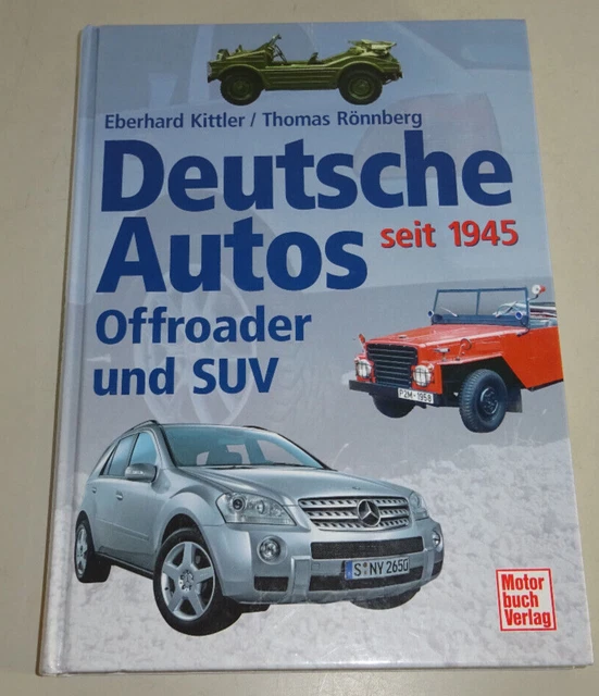 BILDBAND: DEUTSCHE OFFROADER, Geländewagen + SUV seit 1945 DKW Munga ...