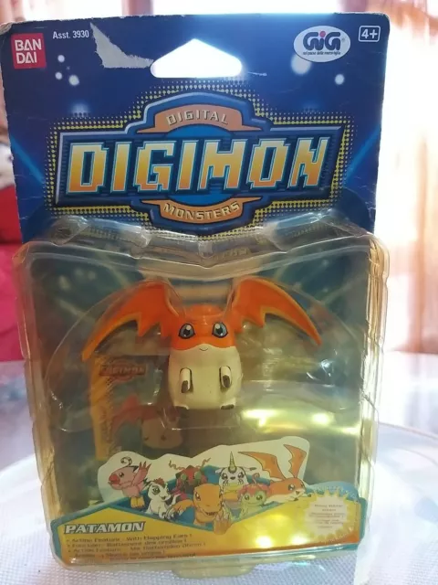 GIG Gioco Digital Digimon Monsters  Patamon da collezione Anni90 Nuovo SIGILLATO