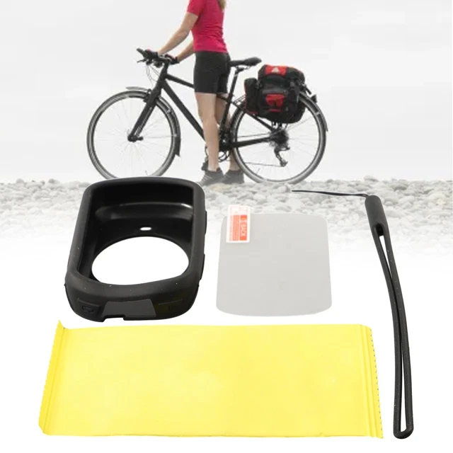 Compteur vélo,etui de Protection en Silicone EDGE 530 830,Film de