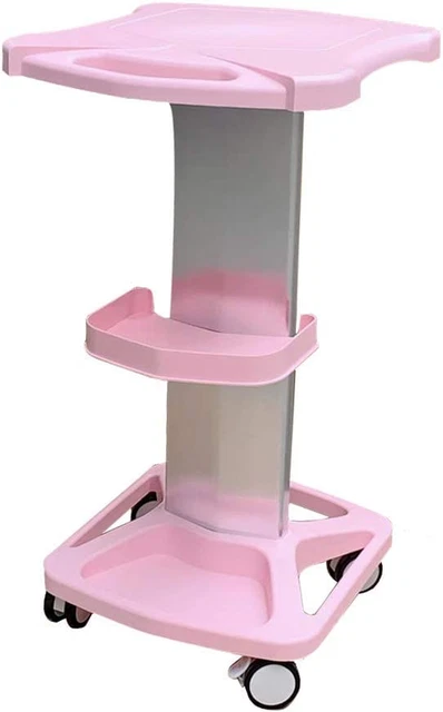 Beauty Rolling Trolley Cart, Hair Salon Mobile Cart Salon Spa Service Beauty Ins