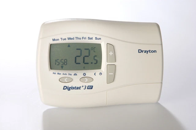 DRAYTON DIGISTAT +3 RF sans fil numérique programmable 7 jours thermostat/stat  EUR 75,46 - PicClick FR