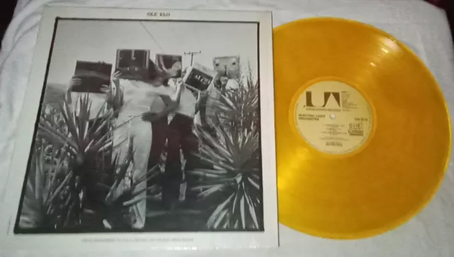 Elo "Ole Elo" 1974 United Artists Gold Vinyl Promo Album