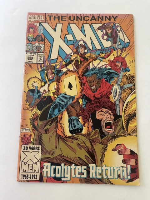 Marvel Comics The Uncanny X-Men Acolytes Return! Vol 1 No 298 March 1993