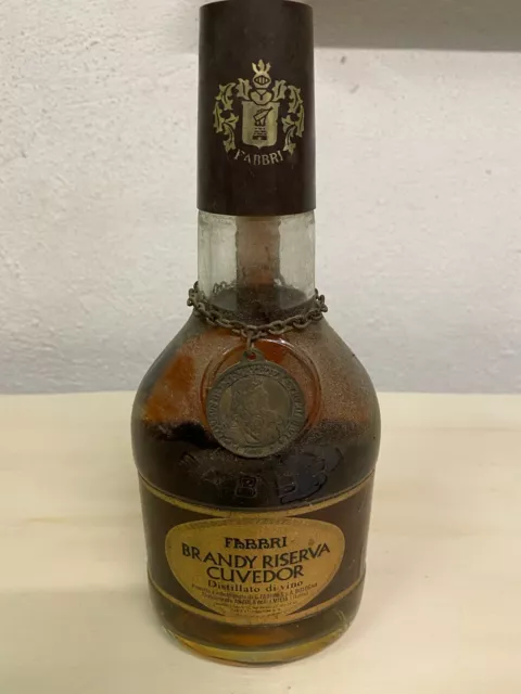 FABBRI BRANDY RISERVA CUVEDOR Distillato di Vino 40% 75cl Vintage