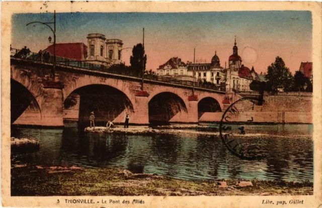 CPA AK THIONVILLE - Le Pont des Allies (454787)
