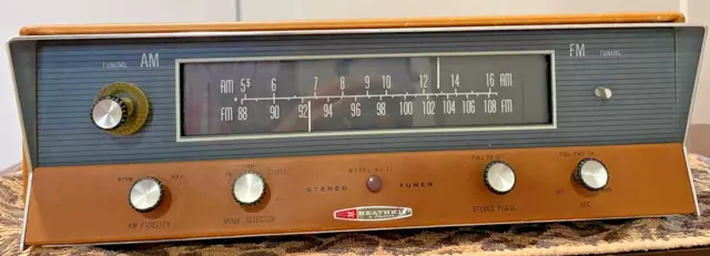 Vintage Heathkit AJ-32 Tube AM FM Stereo Tuner