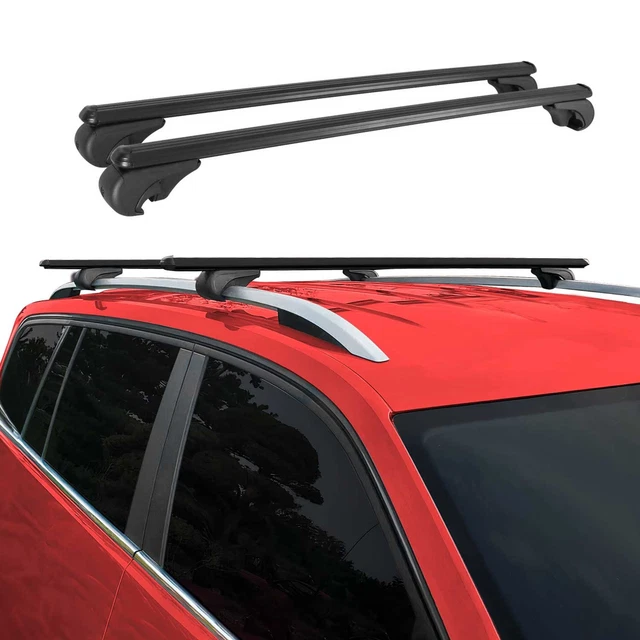 Dachträger Grundtäger Für Renault Clio Grandtour 2005-2019 75kg Metall Silber 2x