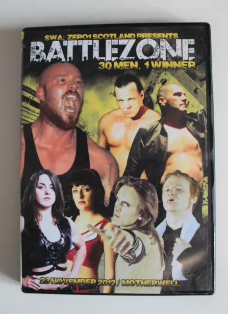 SWA Battlezone Wrestling DVD Scotland ft Nikki Storm (Nikki ASH) Joe Coffey 2012