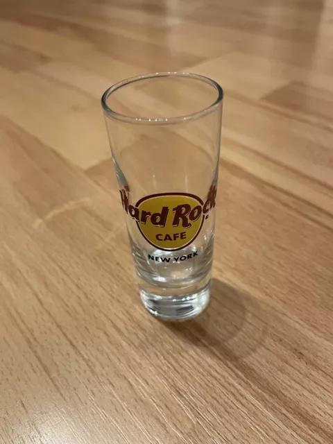 Hard Rock Cafe HRC New York US Shot Glass Schnapsglas Shot Glas USA Neu