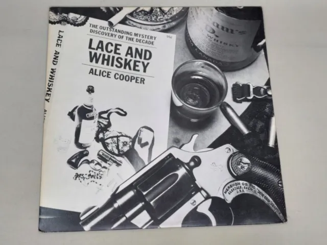 Alice Cooper - Lace & Whiskey - 1977 UK 1. Presse A1/B1 Vinyl LP EX