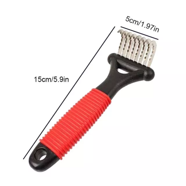 STAINLESS STEEL PET Hair Remover Comb Pet Supplies Cat Rake Comb Dog ...