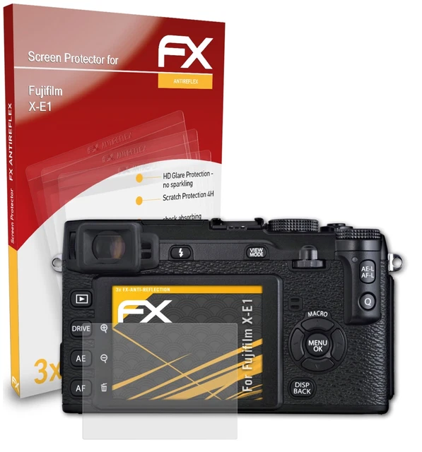 atFoliX 3x Screen Protection Film for Fujifilm X-E1 matt&shockproof