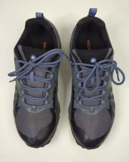 MERRELL QFORM 2 Hiking Shoes Select Dry Women's Size 8.5 Gray Black ...