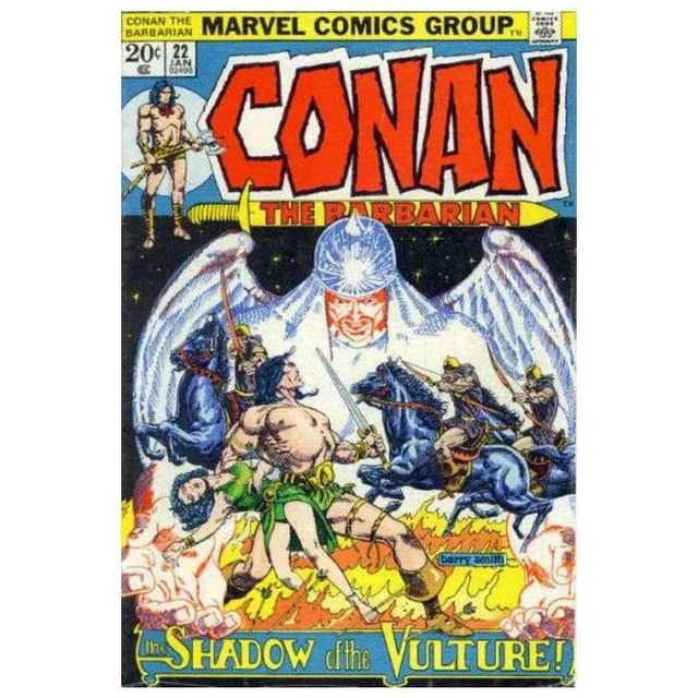 Conan the Barbarian (1970 series) #22 in Fine + condition. Marvel comics [p{