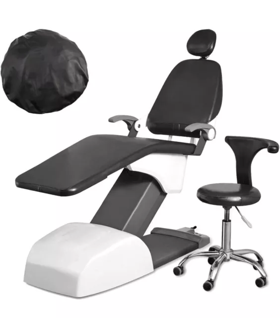 4PCS/Set Dental Chair Cover Dustproof Protector Case Elastic Health Black