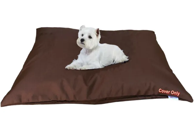 Do It Yourself DIY Durable Waterproof Brown Pet Dog Cat Bed Cover 48"x29" Large