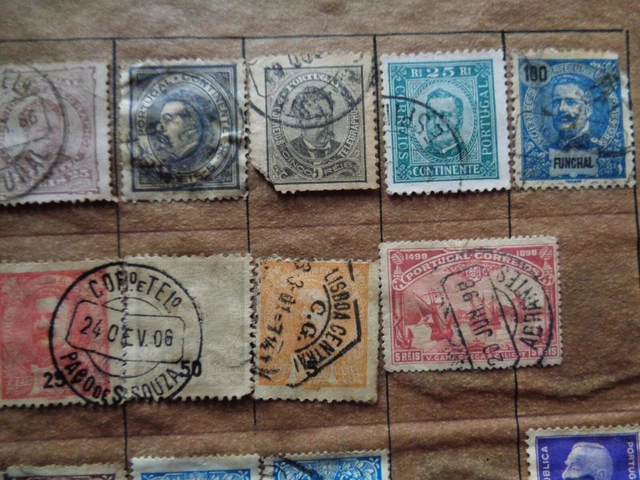 Altes Briefmarken Lot von Portugal und Kolonien 2