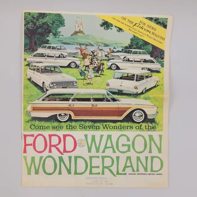 1960 Ford Wagon Wonderland Brochure - A Journey Through the Looking Glass