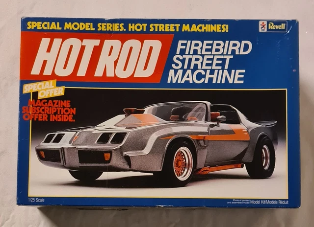 VINTAGE REVELL HOT rod firebird pro street machine Model Kit