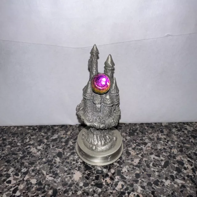 The Fantasy Of The Crystal Chess Piece Castle Of Hope Rook Danbury Mint