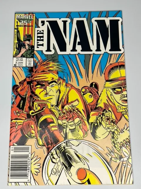 The Nam #2 Marvel Comics Marvel 25th Year Anniversary 1986