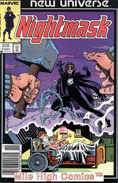 NIGHTMASK (1986 Series) #1 NEWSSTAND Fine Comics Book