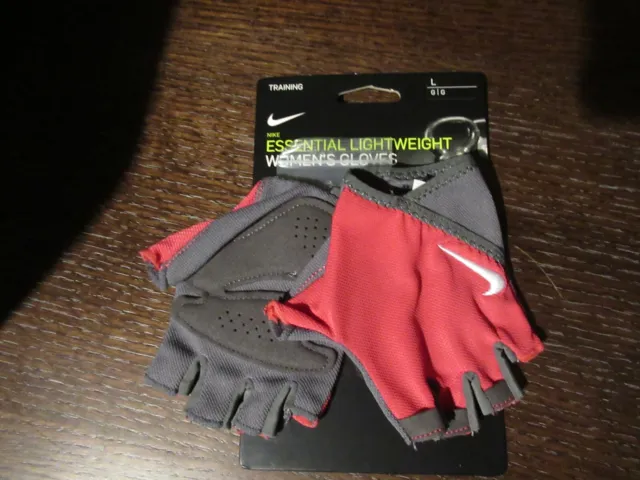 Nike Fitness Workout Training Gloves Women's Large new with tags Free Shipping