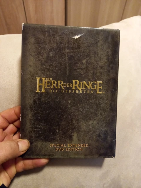 Herr Der Ringe Die Gefährten Extended Länge HERR DER RINGE - Die Gefährten Special Extended Edition BOX 4 DVD inkl
