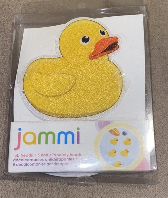 Bandas de rodadura de bañera Jammi 5 piezas Duck Duckie 3-3/4"" de alto