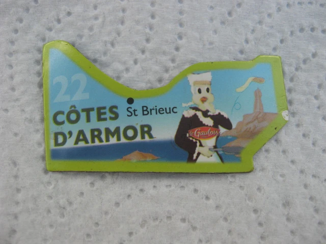 MAGNET LE GAULOIS Carte De France N° 22 Cotes-D'armor ( Neuf ) EUR 1,10