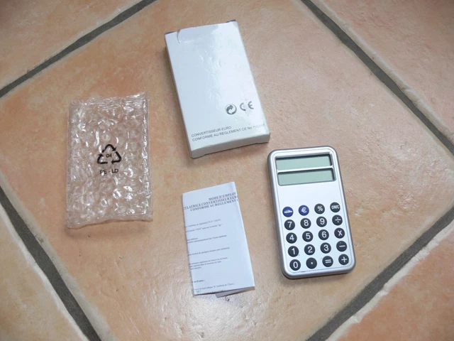 Lot De 3 Calculatrices HP Quick Calc - Magnétiques - Pile - État Neuf Sous Blister