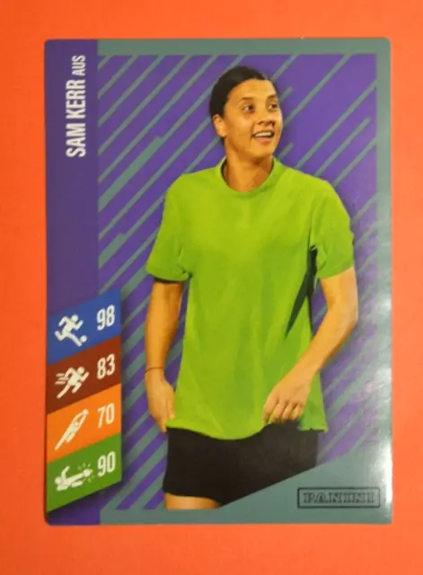 Panini Frauen Fußball WM 2023-McDonalds Sticker Sam Kerr Australien ungeklebt