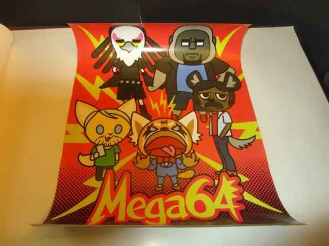 Mega 64 Limited Ed Poster  " Rare "    24" By 18"      Vg