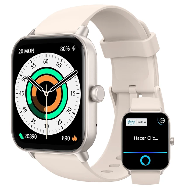 Easyclick Smartwatch MONTRE CONNECTÉE FEMME Homme avec Alexa Intégré 18