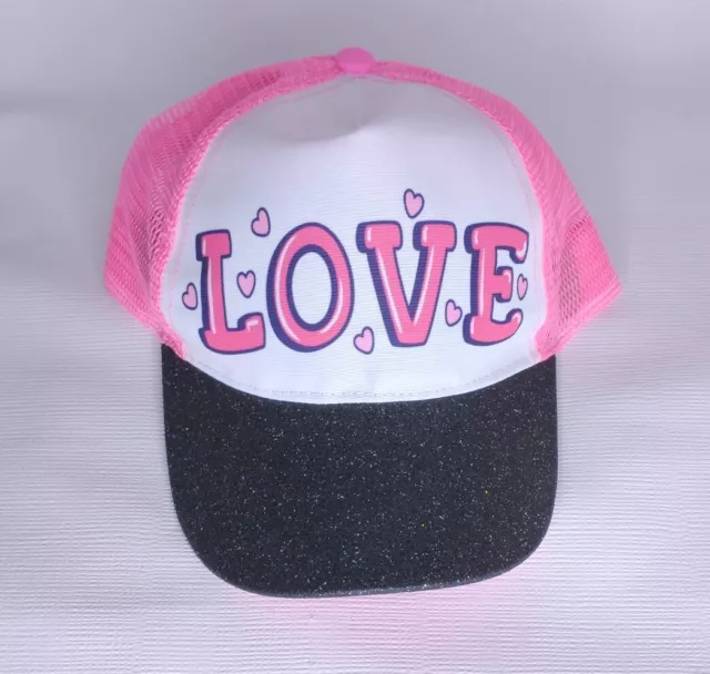 Old East Main Girls "Love" Snapback Mesh Hat New