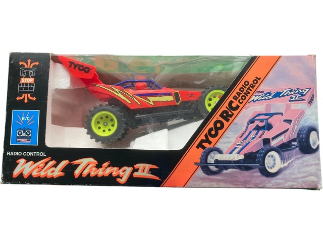 TYCO RC WILD Thing II Radio Control Car with Remote Vintage Model 2062 ...