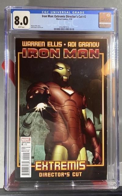 2010 Iron Man Extremis Director’s Cut CGC 8.0 Graded