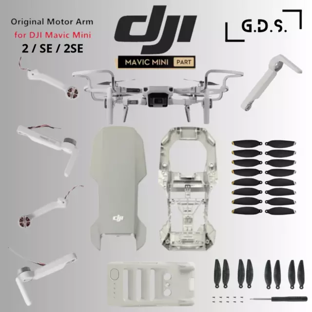 DJI Mavic Mini 2 SE All Parts Original Arms Props Motor Pièces pour Réparation