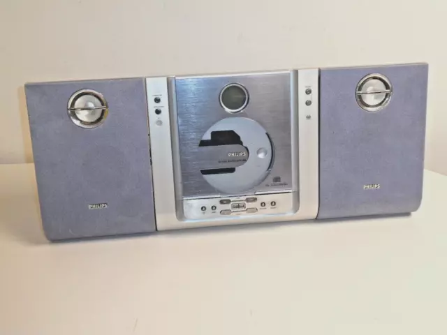Philips MC230E Kompakt Design Stereoanlage, Tuner / CD, 2 Jahre Garantie
