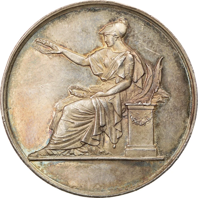 FRANCE, MÉDAILLE, COMICE Agricole de Reims, Olivier de Serres, 1934, Oudiné EUR 60,45 - FR