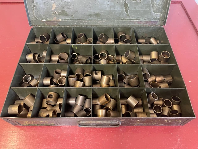 1930 's 40 's DISTRIBUTOR STARTER GENERATOR WATER PUMP BRASS BUSHING ASSORTMENT